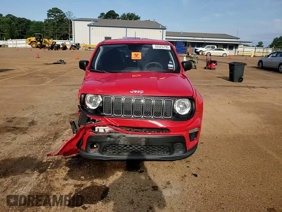 2020 Jeep Renegade Sport with VIN ZACNJAAB3LPL71917, listed as a Copart auction lot 55525795 with 83,118 mi miles and Salvage title. Bid and sale history available at DreamBid. Image 13.