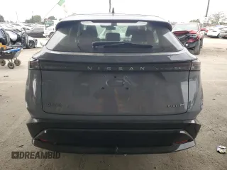 2024 Nissan ARIYA Evolve+ with VIN JN1BF0BA6RM430976, listed as a Copart auction lot 85062134 with 7,100 mi miles and Salvage title. Bid and sale history available at DreamBid. Image 6.