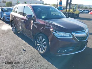 2016 Acura MDX Technology z VIN 5FRYD4H42GB026356, wystawiony jako IAAI lot #42074126 z przebiegiem 103 945 mil mil oraz . Historia ofert i sprzedaży dostępna na DreamBid. Obrazek 1.