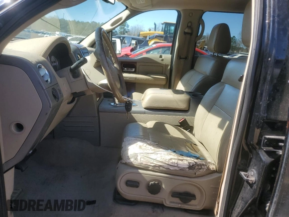 2006 Ford F-150 XLT with VIN 1FTPW125X6KB28223, listed as a Copart auction lot 47601075 with 208,959 mi miles and Salvage Title. Bid and sale history available at carsss.com. Image 7.