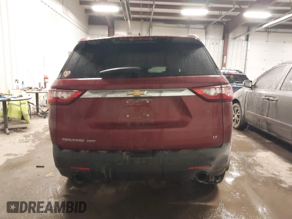 2021 Chevrolet Traverse LT Cloth with VIN 1GNEVGKW8MJ124350, listed as a IAAI auction lot 41456704 with 121,336 mi miles. Bid and sale history available at carsss.com. Image 16.