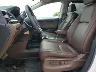 2025 Honda Odyssey Touring with VIN 5FNRL6H8XSB039033, listed as a Copart auction lot 56111255 with 4,842 mi miles and Salvage title. Bid and sale history available at DreamBid. Image 7.