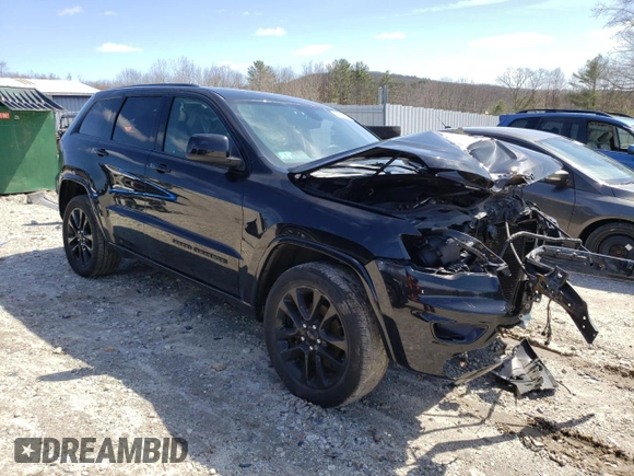2017 Jeep Grand Cherokee Laredo with VIN 1C4RJFAG0HC892117, listed as a Copart auction lot 49655385 with 108,133 mi miles and Salvage Title. Bid and sale history available at carsss.com. Image 4.