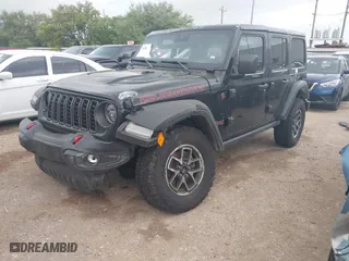 2024 Jeep Wrangler Rubicon with VIN 1C4PJXFG6RW337596, listed as a IAAI auction lot 41958788 with 15,942 mi miles. Bid and sale history available at carsss.com. Image 19.
