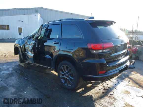 2018 Jeep Grand Cherokee High Altitude with VIN 1C4RJFCG0JC172125, listed as a IAAI auction lot 41343170 with 115,752 mi miles. Bid and sale history available at carsss.com. Image 3.