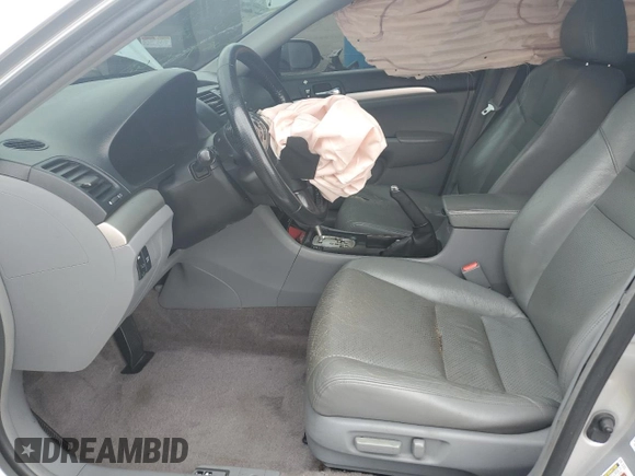 2006 Acura TSX with VIN JH4CL96876C006227, listed as a Copart auction lot 58019815 with Not provided miles and Salvage title. Bid and sale history available at DreamBid. Image 7.