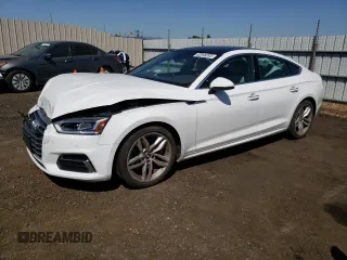 2019 Audi A5 Sportback Premium Plus with VIN WAUBNCF54KA008336, listed as a Copart auction lot 62848203 with 49,168 mi miles. Bid and sale history available at carsss.com. Image 1.