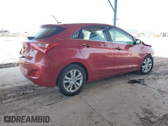2014 Hyundai Elantra GT with VIN KMHD35LH1EU201747, listed as a Copart auction lot 52236025 with 65,268 mi miles and Salvage Title. Bid and sale history available at carsss.com. Image 3.
