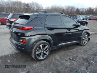 2019 Hyundai Kona Ultimate with VIN KM8K5CA57KU388762, listed as a Copart auction lot 69278812 with 22,422 mi miles. Bid and sale history available at carsss.com. Image 3.