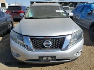 2016 Nissan Pathfinder S with VIN 5N1AR2MM5GC636985, listed as a Copart auction lot 74750644 with 124,108 mi miles and Salvage Title. Bid and sale history available at carsss.com. Image 5.