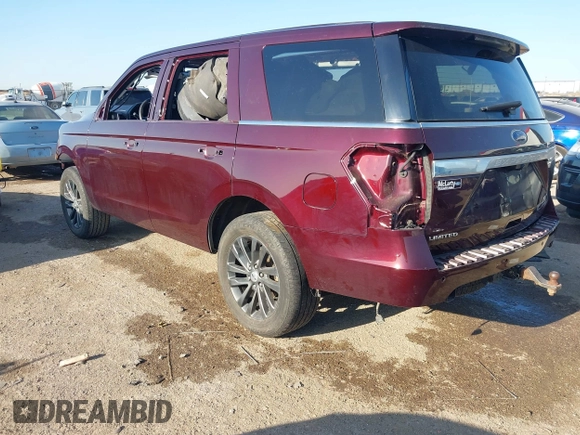 2021 Ford Expedition Limited with VIN 1FMJU1KT9MEA80392, listed as a IAAI auction lot 41968171 with 62,706 mi miles and . Bid and sale history available at DreamBid. Image 3.