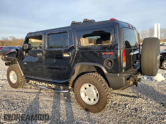 2004 Hummer H2 with VIN 5GRGN23U54H109943, listed as a Copart auction lot 85440454 with 62,040 mi miles and Salvage Title. Bid and sale history available at carsss.com. Image 2.