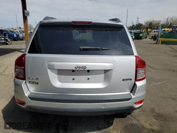 2011 Jeep Compass Latitude with VIN 1J4NF1FB6BD263831, listed as a Copart auction lot 52542625 with 160,743 mi miles and Salvage Title. Bid and sale history available at DreamBid. Image 6.