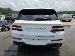 2021 Genesis GV80 z VIN KMUHB4SB6MU061433, wystawiony jako Copart lot #54241015 z przebiegiem 32 133 mil mil oraz Szkoda całkowita • Salvage title. Historia ofert i sprzedaży dostępna na DreamBid. Obrazek 6.