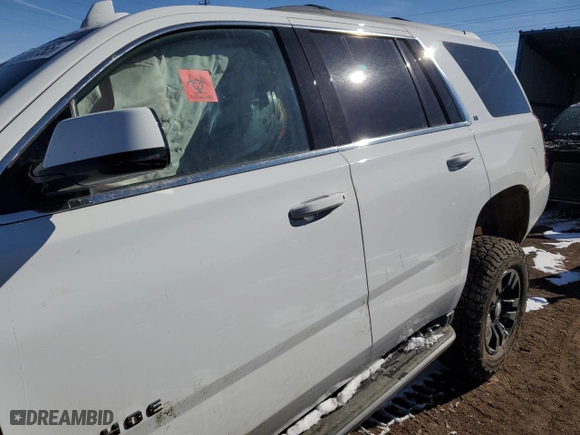 2019 Chevrolet Tahoe LT with VIN 1GNSKBKC3KR295753, listed as a Copart auction lot 45107755 with 0 mi miles and Salvage Title. Bid and sale history available at carsss.com. Image 10.