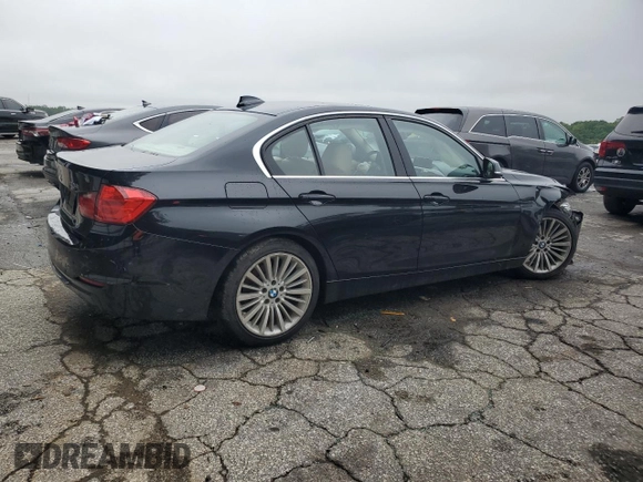 2014 BMW 3 Series 328i with VIN WBA3C1C5XEK105543, listed as a Copart auction lot 58548015 with 156,721 mi miles and Salvage title. Bid and sale history available at DreamBid. Image 3.