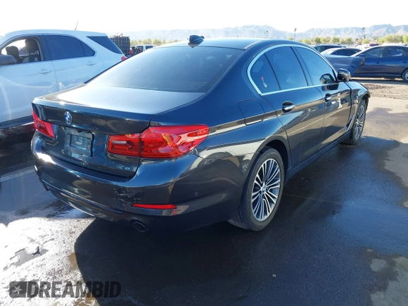 2017 BMW 5 Series 530i with VIN WBAJA5C39HG894097, listed as a IAAI auction lot 41856998 with 89,329 mi miles and . Bid and sale history available at carsss.com. Image 4.