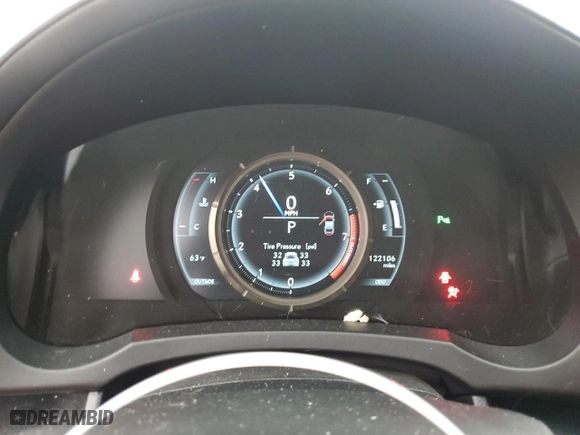 2016 Lexus RC 350 with VIN JTHHE5BC7G5014398, listed as a Copart auction lot 75548674 with 122,106 mi miles and Salvage Title. Bid and sale history available at carsss.com. Image 9.