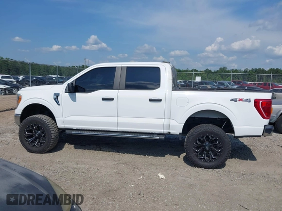 2022 Ford F-150 XL with VIN 1FTFW1E57NFB47648, listed as a IAAI auction lot 42587449 with 38,149 mi miles and . Bid and sale history available at DreamBid. Image 14.