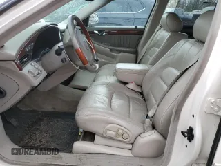 2002 Cadillac DeVille DHS z VIN 1G6KE57Y42U277428, wystawiony jako Copart lot #45757115 z przebiegiem 143 741 mil mil oraz Czysty tytuł • Clean title. Historia ofert i sprzedaży dostępna na DreamBid. Obrazek 7.