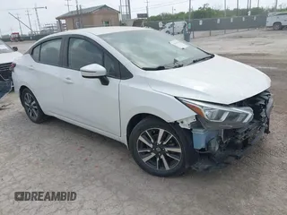 2021 Nissan Versa SV with VIN 3N1CN8EV6ML859896, listed as a IAAI auction lot 42061688 with 92,090 mi miles. Bid and sale history available at carsss.com. Image 1.