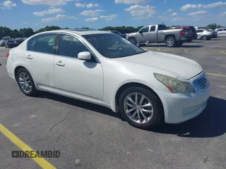 2008 Infiniti G35 Sedan Journey with VIN JNKBV61E18M227479, listed as a IAAI auction lot 41845297 with 1 mi miles. Bid and sale history available at carsss.com. Image 1.