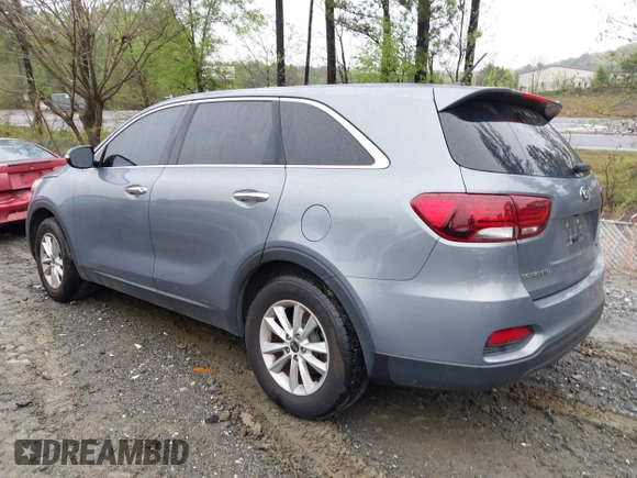 2019 Kia Sorento L with VIN 5XYPG4A37KG597655, listed as a IAAI auction lot 41980451 with 170,179 mi miles. Bid and sale history available at carsss.com. Image 14.