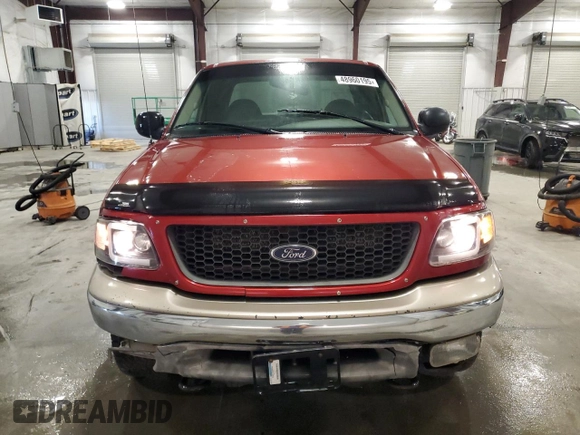 2000 Ford F-150 XL with VIN 1FTRX18LXYNA28460, listed as a Copart auction lot 48960195 with 0 mi miles and Clean Title. Bid and sale history available at carsss.com. Image 5.