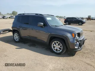 2019 Jeep Renegade Latitude with VIN ZACNJABB7KPK81926, listed as a Copart auction lot 60256765 with 41,904 mi miles and Salvage title. Bid and sale history available at DreamBid. Image 4.
