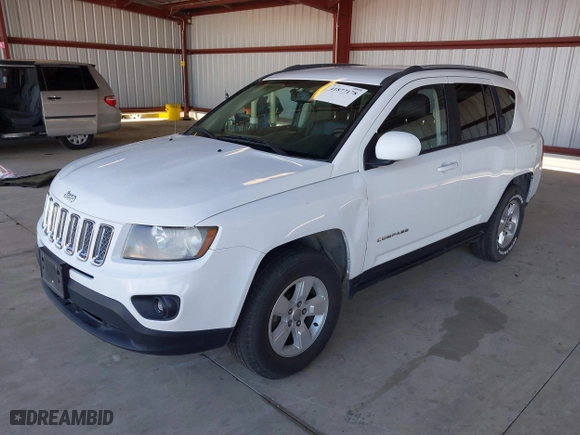 2016 Jeep Compass High Altitude Edition with VIN 1C4NJCEA2GD735653, listed as a IAAI auction lot 41877178 with 225,670 mi miles. Bid and sale history available at carsss.com. Image 2.