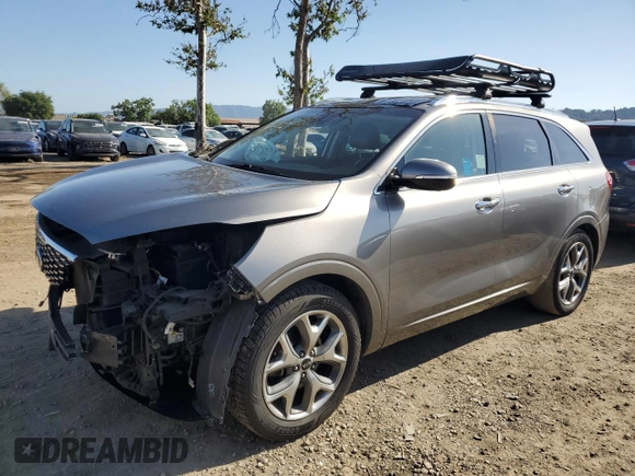 2019 Kia Sorento SX z VIN 5XYPK4A56KG528438, wystawiony jako Copart lot #55158685 z przebiegiem 86 288 mil mil oraz Szkoda całkowita • Salvage title. Historia ofert i sprzedaży dostępna na DreamBid. Obrazek 1.