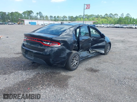 2013 Dodge Dart SE with VIN 1C3CDFAA7DD335495, listed as a IAAI auction lot 41237122 with 135,817 mi miles and . Bid and sale history available at carsss.com. Image 4.
