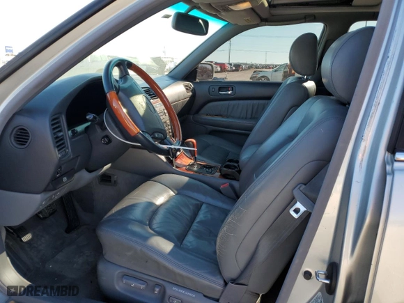 2000 Lexus LS 400 with VIN JT8BH28F3Y0170580, listed as a Copart auction lot 80991694 with 174,041 mi miles and Salvage Title. Bid and sale history available at carsss.com. Image 7.