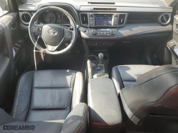 2017 Toyota RAV4 SE with VIN 2T3JFREV0HW683353, listed as a Copart auction lot 52175825 with 143,213 mi miles and Salvage Title. Bid and sale history available at carsss.com. Image 8.