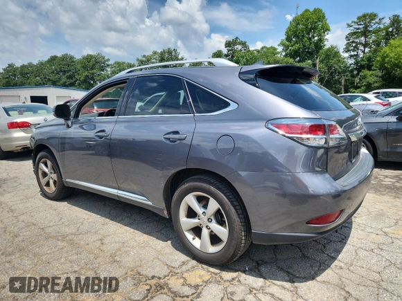 2015 Lexus RX 350 с VIN 2T2ZK1BA2FC172621, выставлен на аукционе Copart как лот 62410775 с пробегом 59 438 миль миль и Списание • Salvage title. История ставок и продаж доступна на DreamBid. Изображение 2.