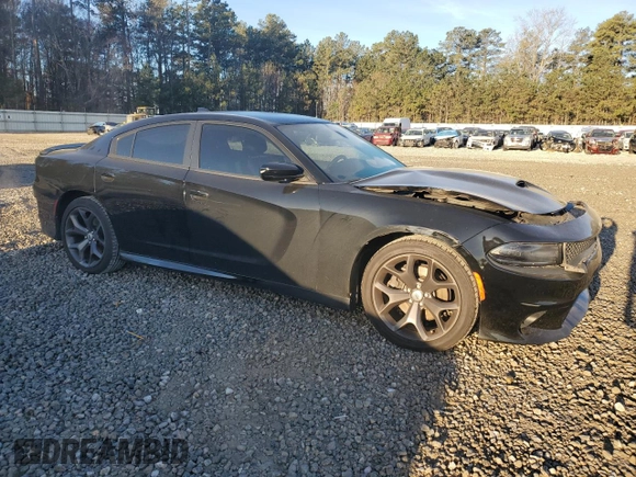 2018 Dodge Charger SXT Plus with VIN 2C3CDXHG6JH210275, listed as a Copart auction lot 49353775 with 152,551 mi miles and Salvage Title. Bid and sale history available at carsss.com. Image 4.