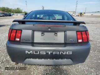 2004 Ford Mustang Standard with VIN 1FAFP40674F229138, listed as a Copart auction lot 56186445 with 128,566 mi miles and Salvage title. Bid and sale history available at DreamBid. Image 6.