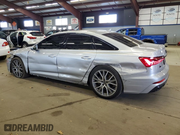 2023 Audi A6 Prestige with VIN WAUM2BF26PN013913, listed as a Copart auction lot 78744204 with 30,068 mi miles and Salvage Title. Bid and sale history available at carsss.com. Image 2.