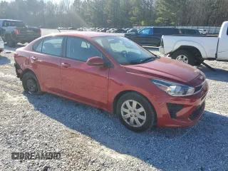 2022 Kia Rio LX with VIN 3KPA24AD6NE484231, listed as a Copart auction lot 86517834 with 35,164 mi miles and Salvage Title. Bid and sale history available at carsss.com. Image 4.