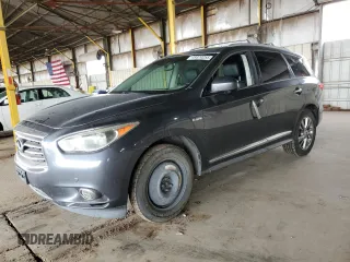 2014 Infiniti QX60 Hybrid with VIN 5N1CL0MN9EC529118, listed as a Copart auction lot 49320255 with 151,222 mi miles and Clean Title. Bid and sale history available at DreamBid. Image 1.