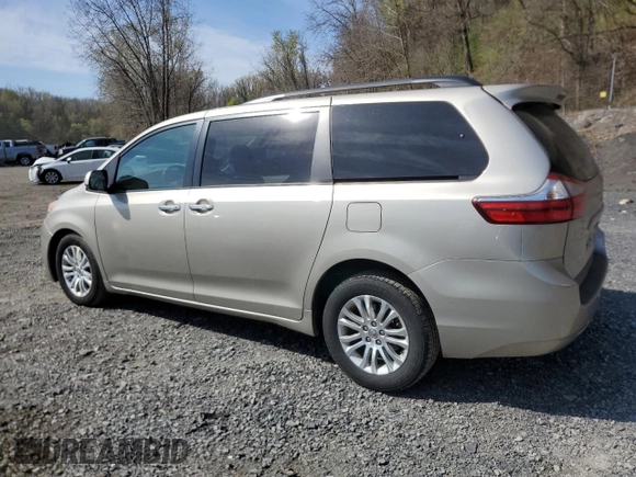 2016 Toyota Sienna XLE with VIN 5TDYK3DC3GS746338, listed as a Copart auction lot 54154025 with 105,994 mi miles and Salvage Title. Bid and sale history available at carsss.com. Image 2.