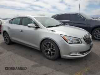 2016 Buick LaCrosse Sport Touring with VIN 1G4G45G36GF169491, listed as a Copart auction lot 49790145 with 165,398 mi miles and Salvage Title. Bid and sale history available at carsss.com. Image 4.