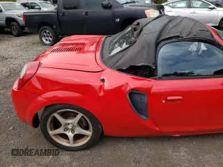 2000 Toyota MR2 z VIN JTDFR320XY0021688, wystawiony jako Copart lot #88487765 z przebiegiem 163 114 mil mil oraz Szkody całkowita. Historia ofert i sprzedaży dostępna na DreamBid. Obrazek 10.