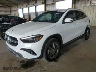 2025 Mercedes-Benz GLA with VIN W1N4N4GB8SJ653442, listed as a Copart auction lot 52631645 with 2,538 mi miles and Salvage Title. Bid and sale history available at carsss.com. Image 1.