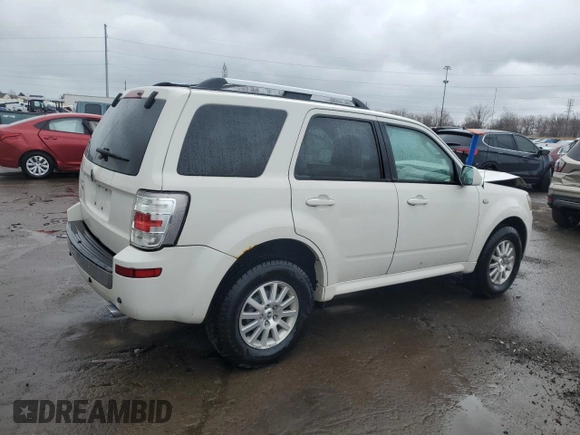 2009 Mercury Mariner Premier z VIN 4M2CU87GX9KJ02081, wystawiony jako Copart lot #49887065 z przebiegiem 135 603 mil mil oraz Czysty tytuł • Clean title. Historia ofert i sprzedaży dostępna na DreamBid. Obrazek 3.