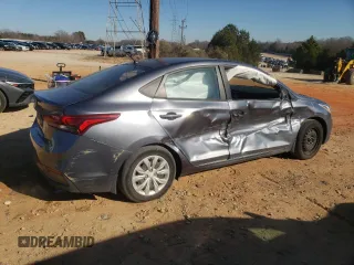 2019 Hyundai Accent SE with VIN 3KPC24A3XKE088489, listed as a Copart auction lot 85852464 with 105,582 mi miles and Salvage Title. Bid and sale history available at carsss.com. Image 3.