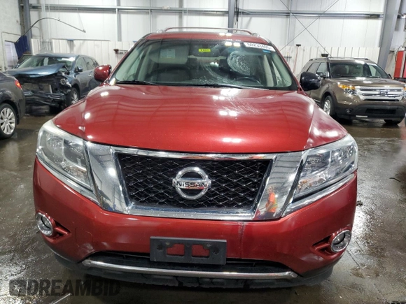 2013 Nissan Pathfinder SL with VIN 5N1AR2MM5DC683266, listed as a Copart auction lot 60233405 with 161,606 mi miles and Salvage title. Bid and sale history available at DreamBid. Image 5.