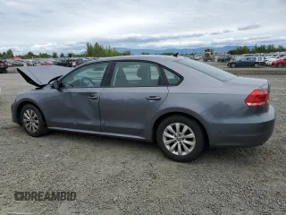 2012 Volkswagen Passat S with VIN 1VWAP7A37CC018612, listed as a Copart auction lot 57418075 with 102,005 mi miles and Salvage title. Bid and sale history available at DreamBid. Image 2.