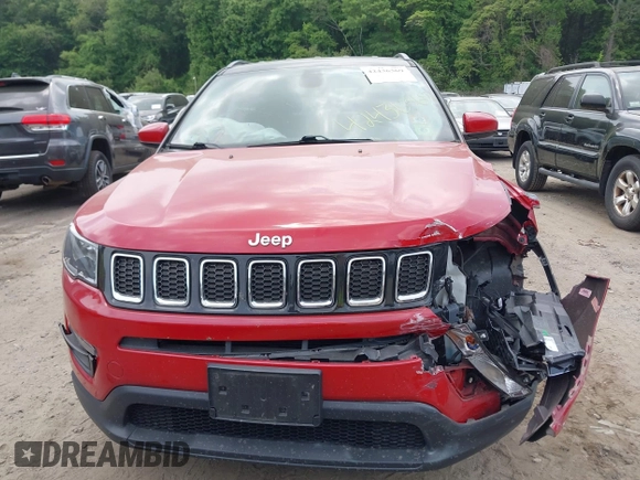 2018 Jeep Compass Latitude с VIN 3C4NJDBBXJT270575, выставлен на аукционе IAAI как лот 42436369 с пробегом 90 311 миль миль и . История ставок и продаж доступна на DreamBid. Изображение 12.