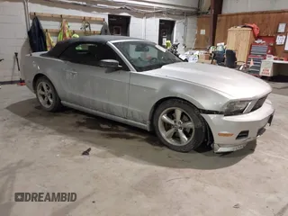 2012 Ford Mustang V6 with VIN 1ZVBP8EM9C5212396, listed as a IAAI auction lot 41398592 with 91,024 mi miles and . Bid and sale history available at carsss.com. Image 1.